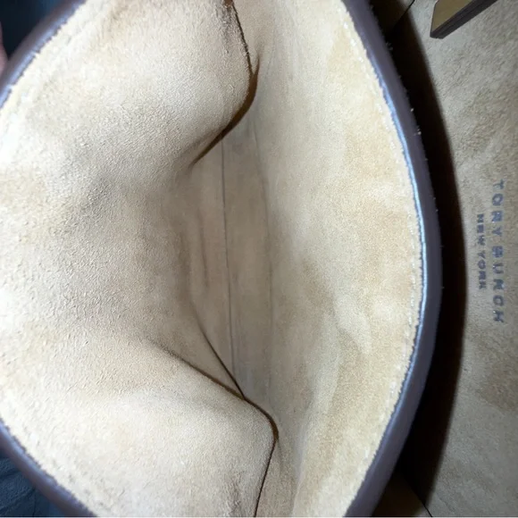 Tory Burch Charlie Shoulder Bag - Wren Brown - Picture 11 of 16